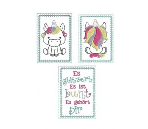 ITH Postkarten - Glitzerpupser Set 